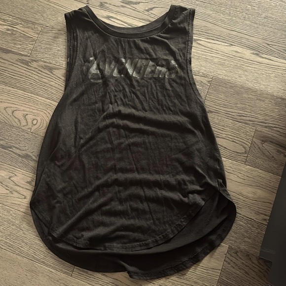 Avengers Marvel Black Muscle Shirt Sz S - Picture 3 of 9